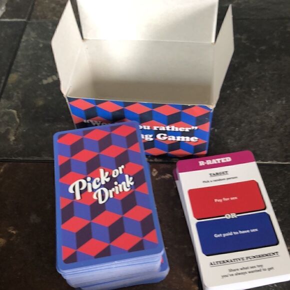 GEEKBEAR Balance Game - Would You Rather Party Card Games - Picture 2 of 7